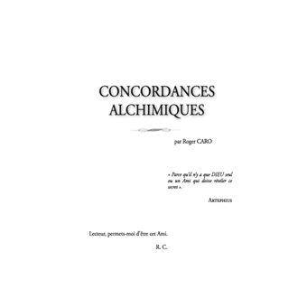 Concordances Alchimiques