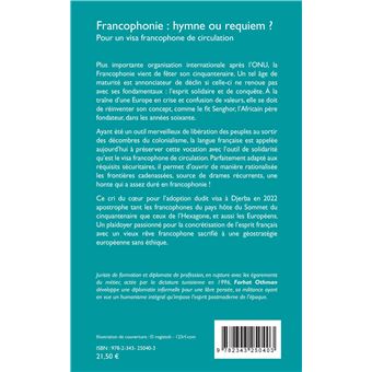 Francophonie : hymne ou requiem ?
