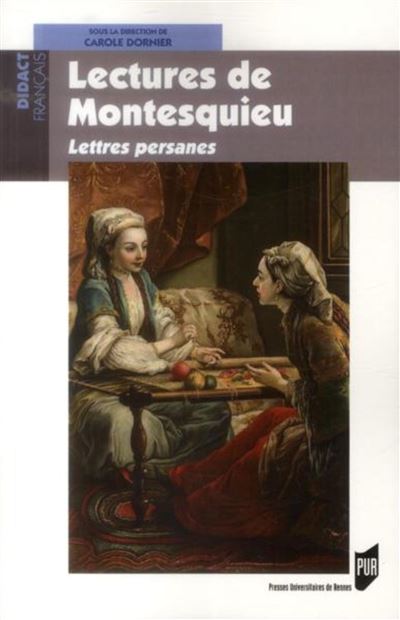 Lectures de montesquieu -  Pur - broché