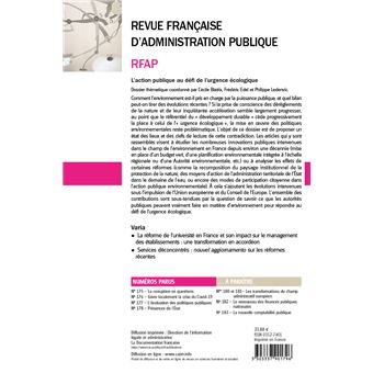 L'action publique au défi de l'urgence écologique