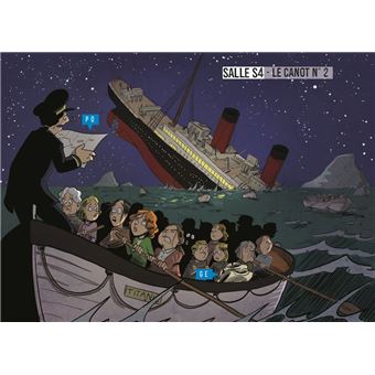 Escape game de poche La naufragée du Titanic