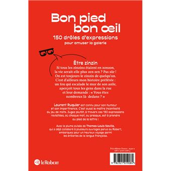 Bon pied, bon oeil 150 drôles d'expressions pour amuser la galerie
