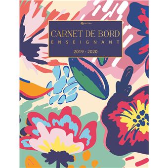 Carnet De Bord Enseignant Planificateur Des Enseignants Aout 19 Juillet Carnet De Notes Et Agenda Scolaire Broche El Fintera Achat Livre Fnac