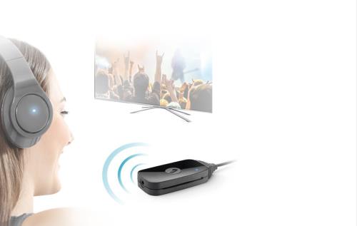 Adaptateur Bluetooth 5.0 Transmetteur, Bluetooth Émetteur et Récepteur  2-en-1 Sortie Stéréo 3.5mm, Adaptateur Bluetooth Audio aptX Double  Appairage pour Casque TV,PC,Système Stéréo de Voiture/Maiso : :  High-Tech