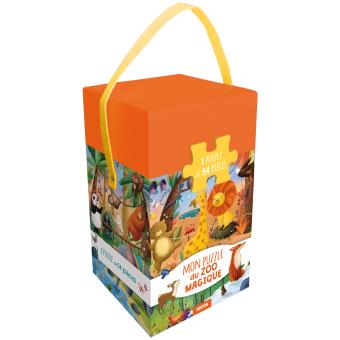 Mon puzzle zoo magique (coll. boite puzzle)