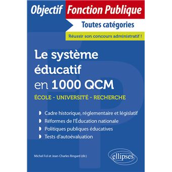 Le système éducatif en 1000 QCM