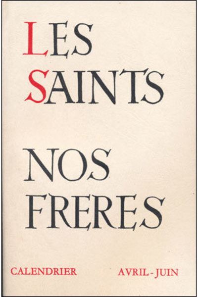 Les saints nos freres  volii