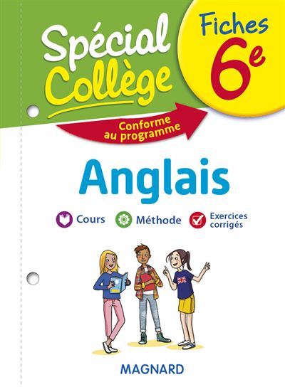 Spécial Collège Fiches Anglais 6e -  Collectif - broché