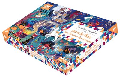 Puzzle fluo au royaume des sorcières - 100 pièces