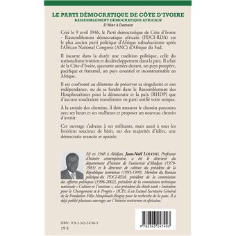 Le Parti démocratique de Côte d'Ivoire