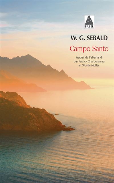 Campo Santo - Winfried Georg Sebald - Poche