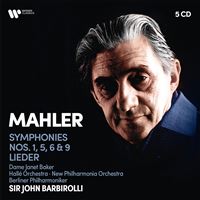Mahler : Symphonies Numéros 1, 5, 6, 9 Lieder Coffret