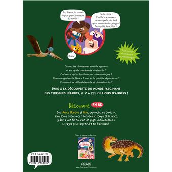 Découvre les dinosaures en BD