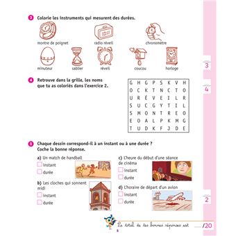 Lire l'heure CE1/CE2 7-9 ans