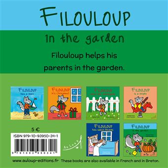 Filouloup in the garden