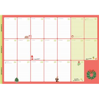 Le grand calendrier familial 2021-2022