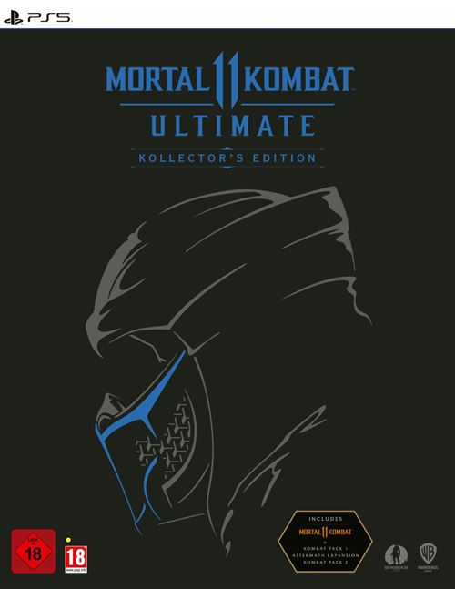 Pochette avant du jeu Mortal Kombat 11 Ultimate Edition Colllector PS5