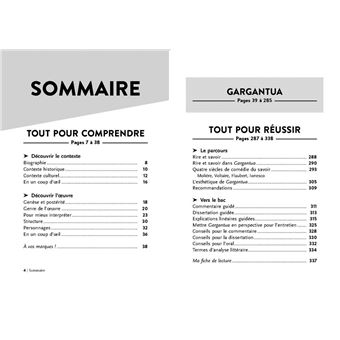 Gargantua - Bac 2024