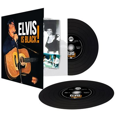 Elvis Is Black CD Vinyl Replica Deluxe