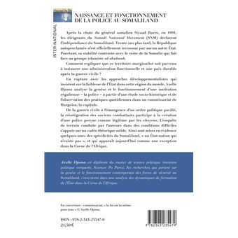 Naissance et fonctionnement de la police au Somaliland