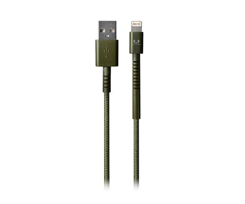 Fresh 'N Rebel Fabriq Lightning Cable 1,5m Army