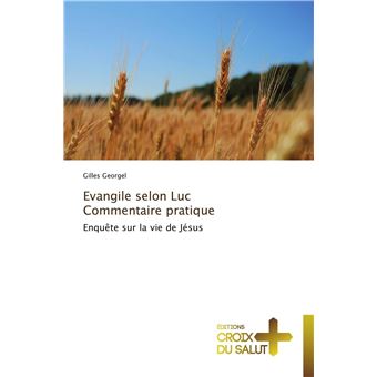 Evangile selon luc   commentaire pratique