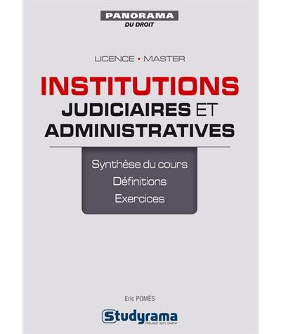 Institutions Juridictionnelles Et Administratives 12 Fiches De Synthèse ...