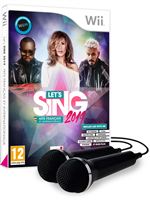 Let's Sing 2019 Hits français et internationaux Nintendo Wii + 2 micros