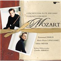Mozart : Concerto pour flute et harpe / Concerto pour clarinette
