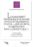 Le management des ressources humaines dans les etablissement
