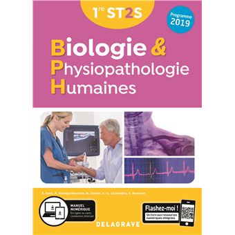 Biologie et physiopathologie humaines 1re ST2S (2019) - Manuel élève