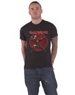 T-Shirt Iron Maiden Eddie Archer Red Circle Noir