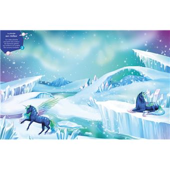 Licornes de rêve - Cahier de stickers - Magie fantastique