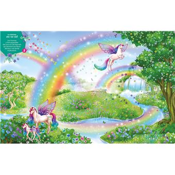 Licornes de rêve - Cahier de stickers - Magie fantastique