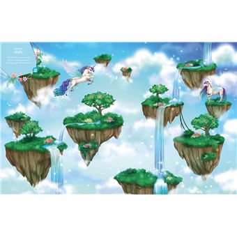 Licornes de rêve - Cahier de stickers - Magie fantastique