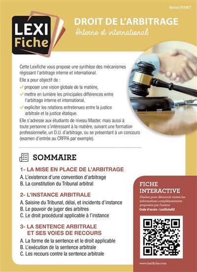 Droit de l'arbitrage commercial - Martial Pernet - broché