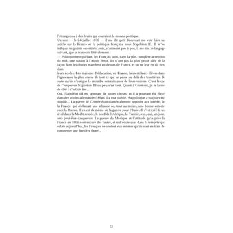 Bismarck : Mémoires