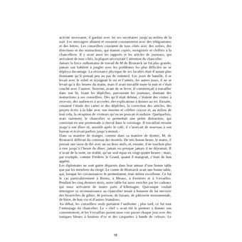 Bismarck : Mémoires