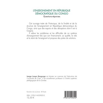 L'enseignement en république Démocratique du Congo