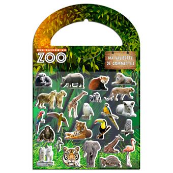 Une Saison au zoo - Ma valisette de gommettes