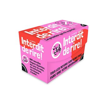 Boîte Interdit de rire - 2021