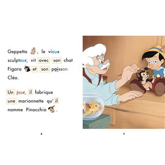 Disney - Pinocchio / Robin des Bois Spécial DYS (dyslexie)