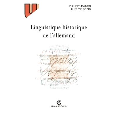 Linguistique historique de l'allemand - Philippe Marcq - (donnée non spécifiée)