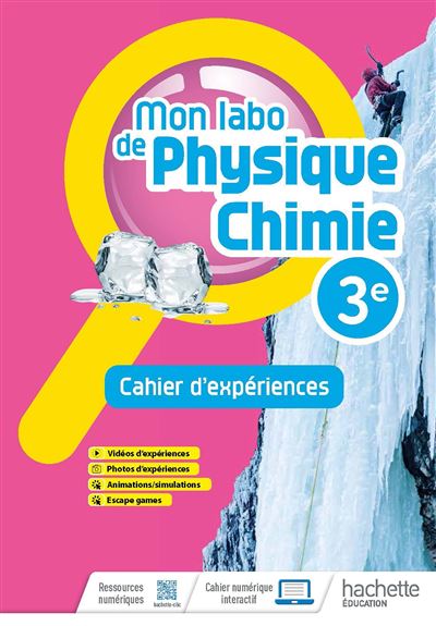 Mon labo de Physique-Chimie 3e - cahier d'expériences - Fabienne Donadei - broché