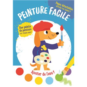 Chien peinture facile