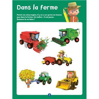 Coloriages et jeux P'tit garçon (orange)