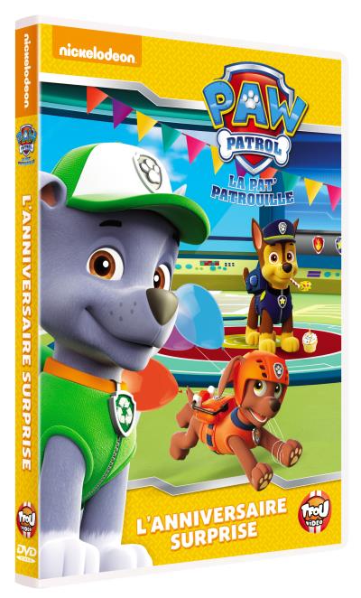 Paw Patrol La Pat'Patrouille Volume 3 Anniversaire Surprise DVD - DVD Zone  2 - Achat & prix