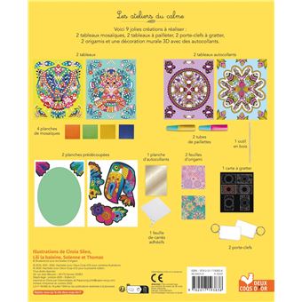 Créations mandalas - coffret avec accessoires