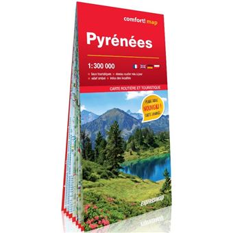 Pyrénées 1/300.000 (carte grand format laminée)