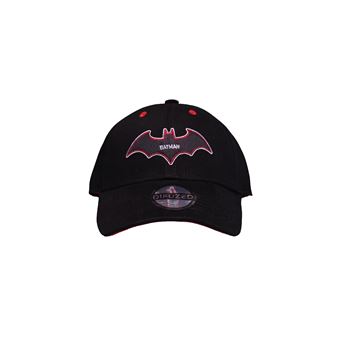 Casquette DC Comics Batman Emblème noir et rouge